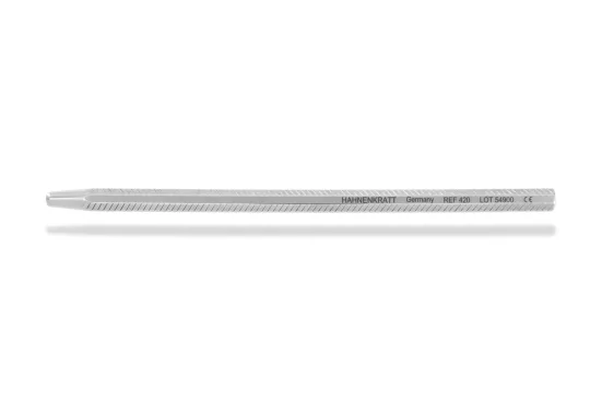 Ручка для дзеркала стоматологічного восьмикутна, зубчаста (420)