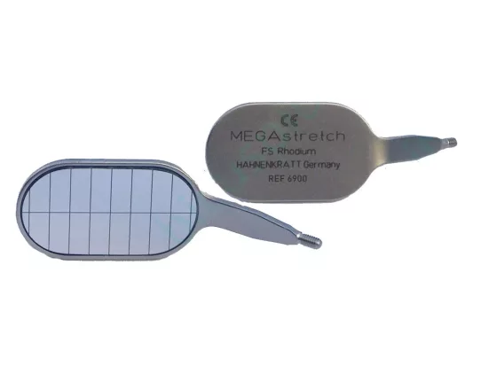 Паралелометр MEGA FS Rhodium, 22 x 37 мм
