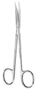 REYNOLDS, thin scissors, 14,5 cm, curved