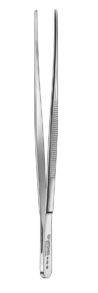 Anatomical tweezers 14,5 cm straight, narrow