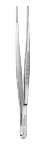 Anatomical tweezers 16,0 cm straight, narrow