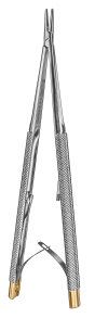 CASTROVIEJO, мікроголкотримач HM, ребристий, 16 см