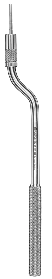 Кістковий конденсатор, багнетоподібний стрижень, увігнутий наконечник, діаметр 2,0 мм
