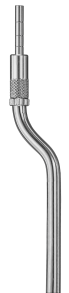 Кістковий конденсатор, багнетоподібний стрижень, увігнутий наконечник, діаметр 3,0 мм