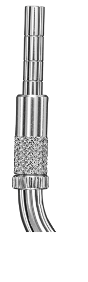 Кістковий конденсатор, багнетоподібний стрижень, увігнутий наконечник, діаметр 4,0 мм