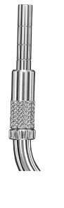Кістковий конденсатор, багнетоподібний стрижень, увігнутий наконечник, діаметр 4,0 мм